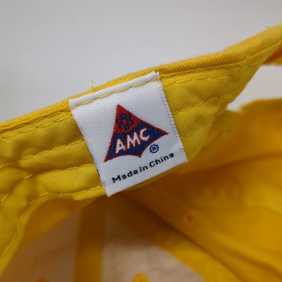 The Filibuster Strapback Baseball Cap Yellow One Size Adjustable Embroidered AMC - Picture 11 of 11